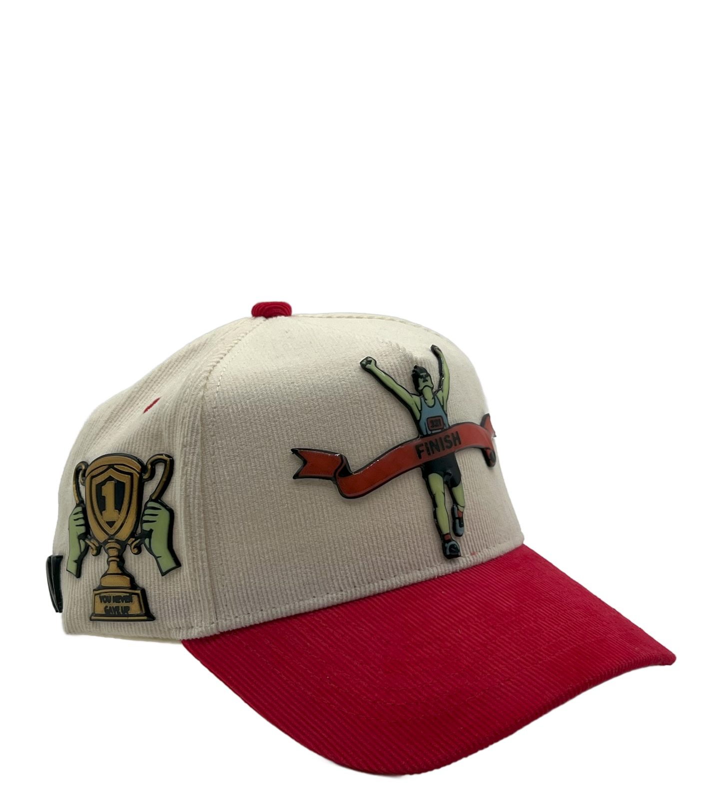 "Marathon Finish" Glow in The Dark Hat