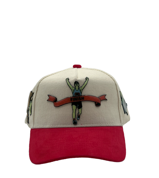 "Marathon Finish" Glow in The Dark Hat