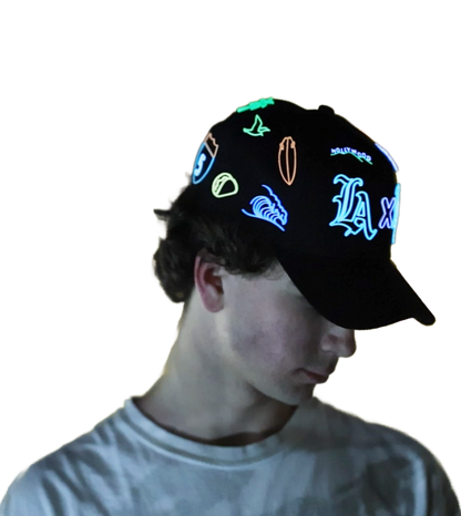 "LA x NY" Glow In The Dark Hat