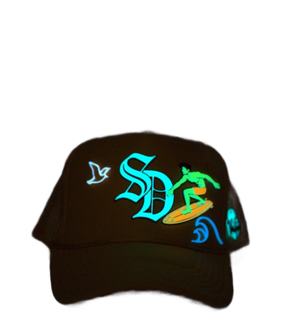 San Diego "Wave" Glow in the Dark Hat
