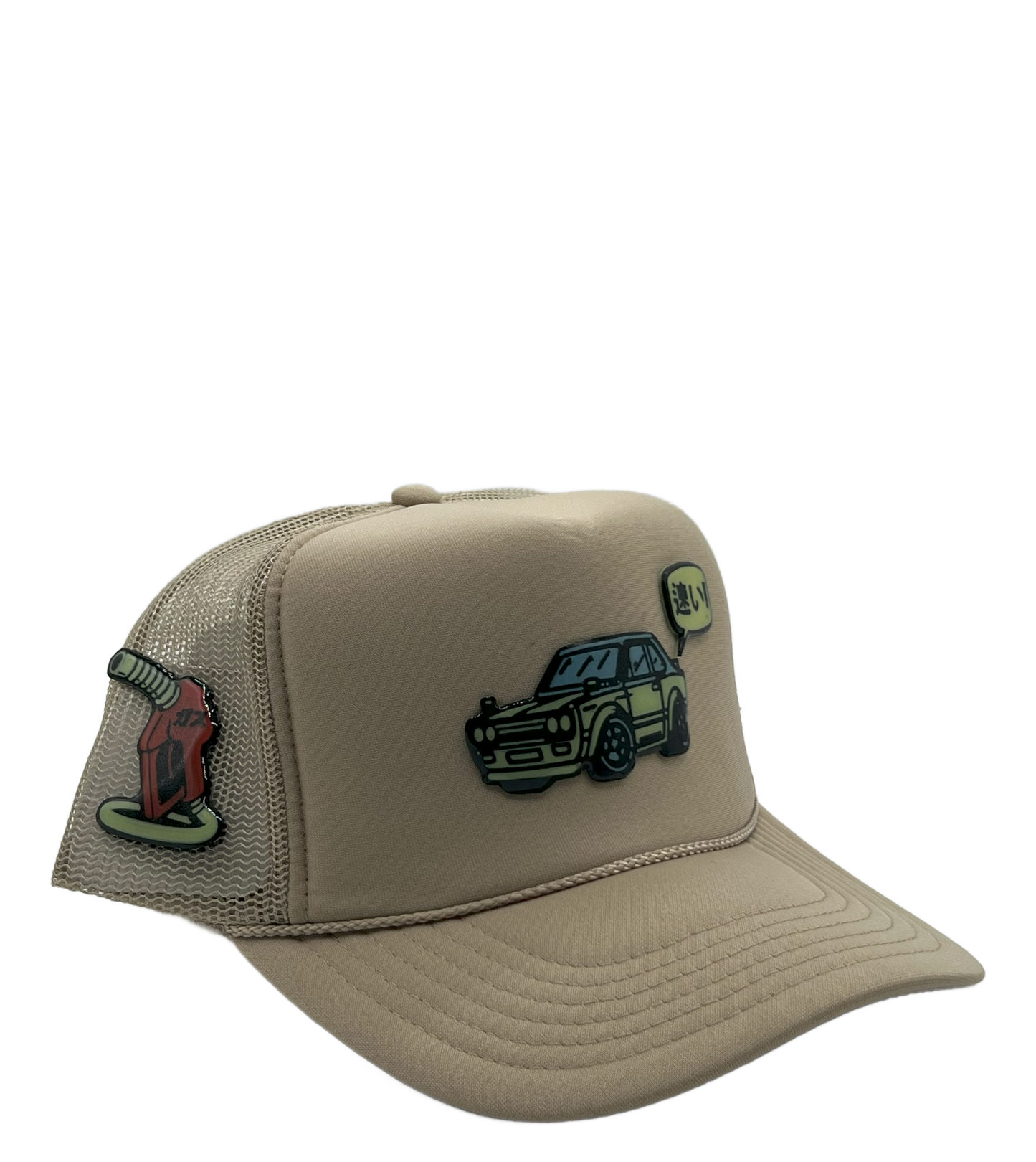 "Fast" Japanese Glow in The Dark Hat